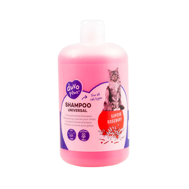AnimalstoreXL Duvoplus Katten Shampoo Rozemarijn Geur 250ml