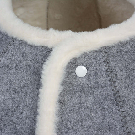 AnimalstoreXL Duvoplus Kattenhuis Jane 42x39x42cm Grijs/Wit