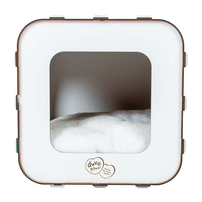 AnimalstoreXL Duvoplus Kattenhuis MDF 33,5x40x34cm Wit
