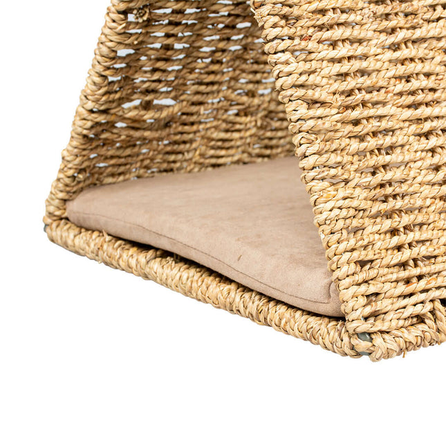 AnimalstoreXL Duvoplus Laguna Zeegras Kattentunnel Triangel 50x30x27cm