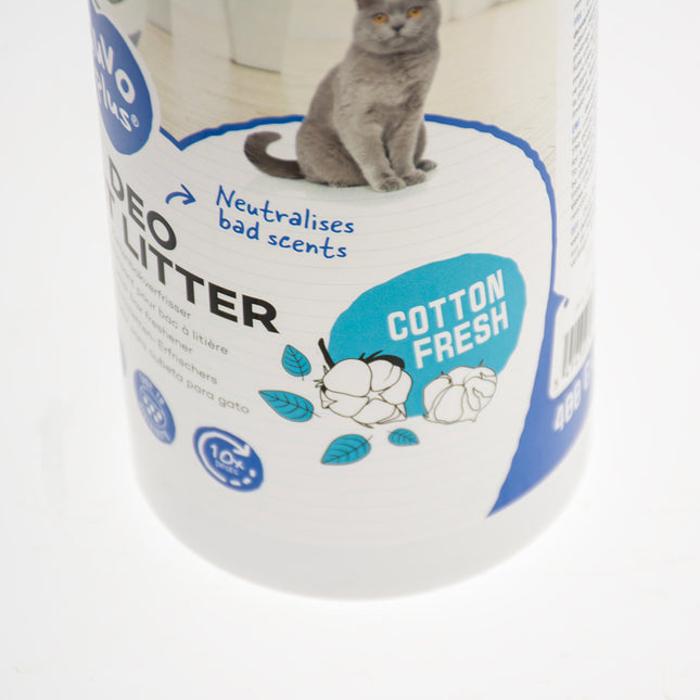 AnimalstoreXL Duvoplus Kattenbakverfrisser Katoenfris