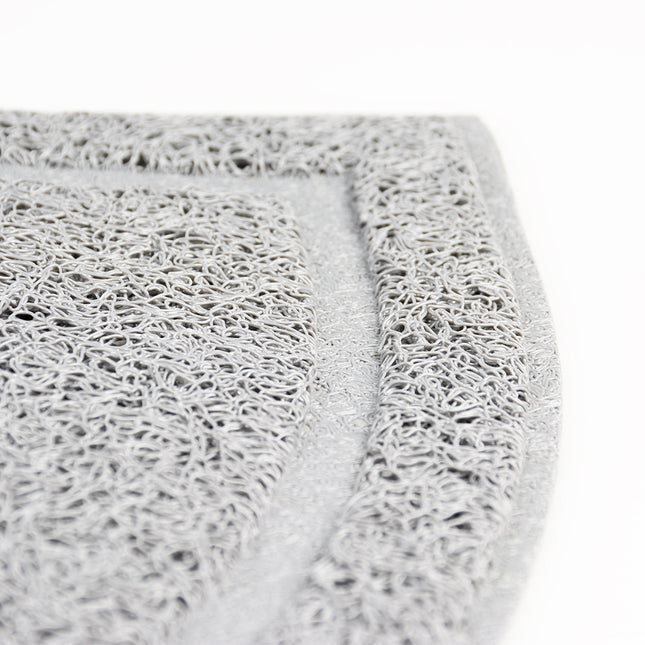 AnimalstoreXL Duvoplus Kattenbakmat Halfrond Grijs