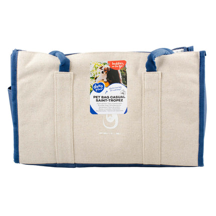 AnimalstoreXL Duvoplus Saint-Tropez Pet Bag Casual 40x22x26cm max 6kg Beige