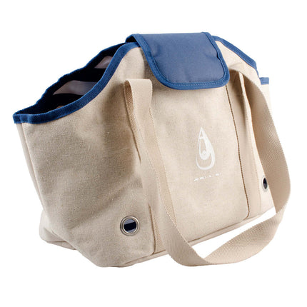 AnimalstoreXL Duvoplus Saint-Tropez Pet Bag Chic 37x22x28cm max 4kg Beige