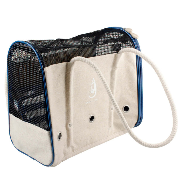 AnimalstoreXL Duvoplus Saint-Tropez Transport Bag 41x22x32cm max 7kg Beige