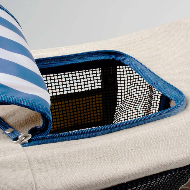 AnimalstoreXL Duvoplus Saint-Tropez Travel Bag 53x25x32cm max 9kg Beige