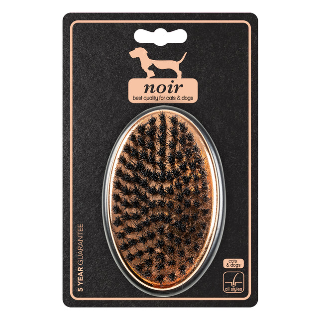 Ebi Noir Ergonomische Zachte - Slickerborstel 11x7x9,5cm