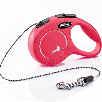 AnimalstoreXL Flexi Rollijn Classic Cord XS Rood 3 meter