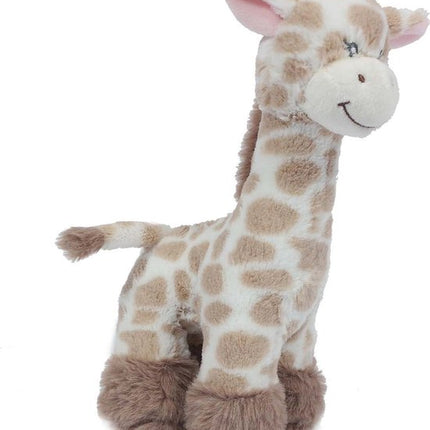 Giraffe Plush Standing With Beep 20cm