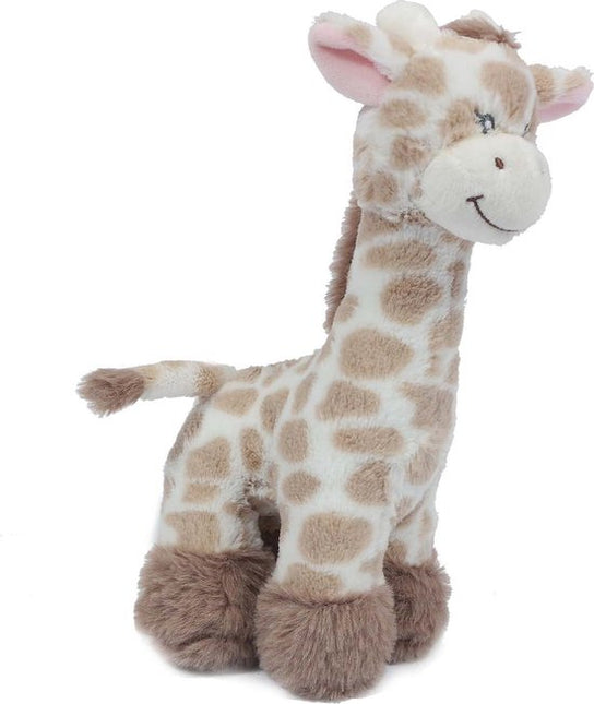 Giraffe Plush Standing With Beep 20cm