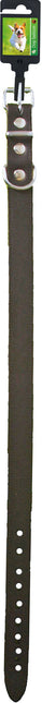 AnimalstoreXL Halsband Donkerbruin 25mm/70cm