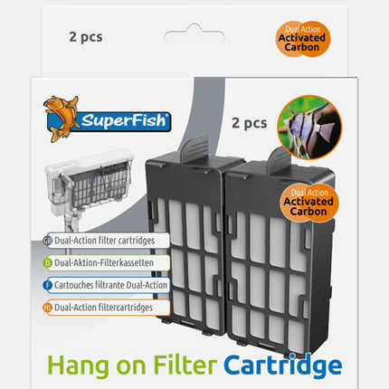 AnimalstoreXL Hang on Filtercartridges 2 stuks