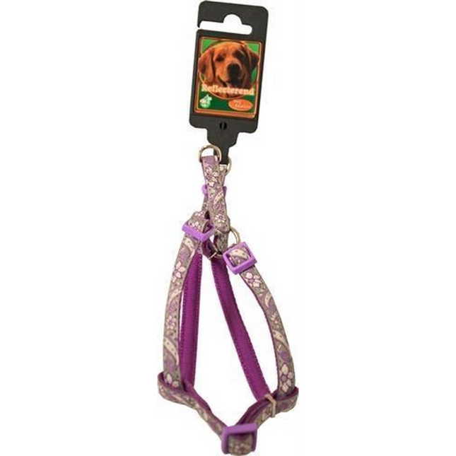 Harness Bh Nyl/Pu Refl. Purple 20Mm/55-75cm