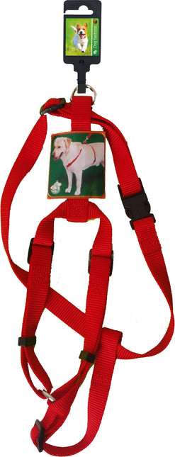 AnimalstoreXL Tuig Bh Nylon Rood 20mm/H55 B75