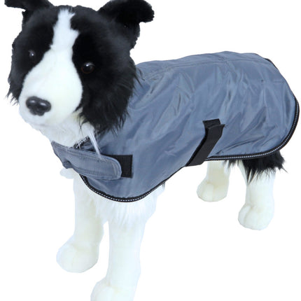AnimalstoreXL Hondenjas basic waterproof grijs