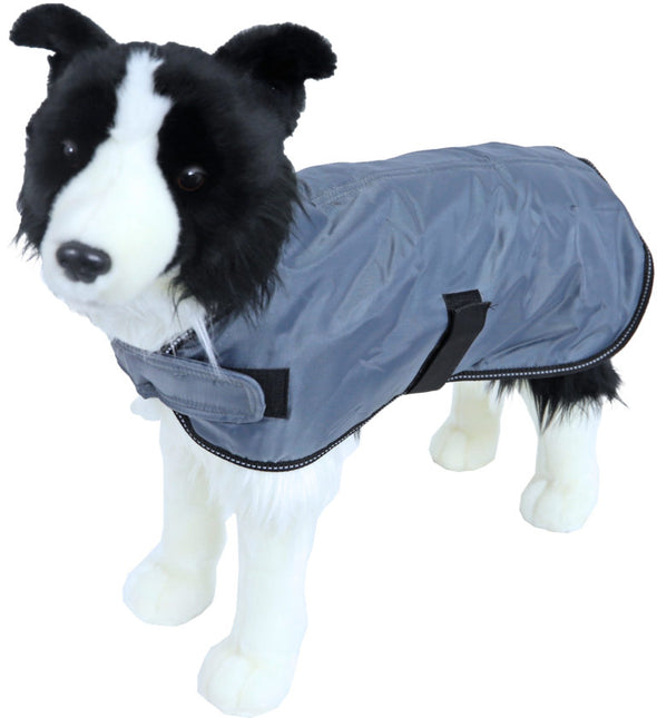 AnimalstoreXL Hondenjas basic waterproof grijs