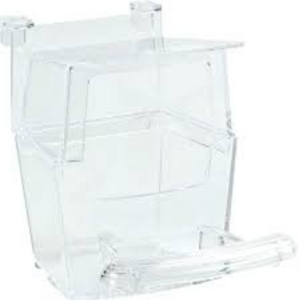 Hooded Tray With Hook Transparent