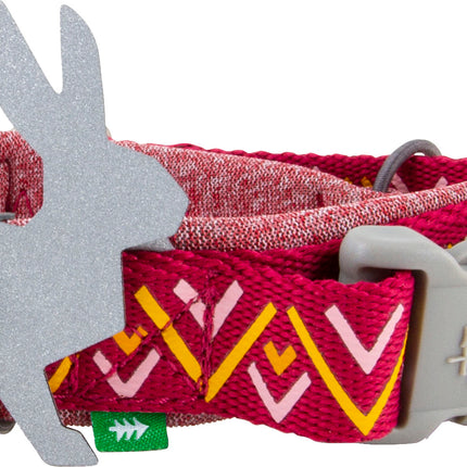 AnimalstoreXL Hurtta Collar Razzle Dazzle Beetroot 25-35cm