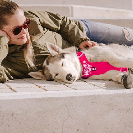 AnimalstoreXL Hurtta hondentuig Weekend Warrior roze