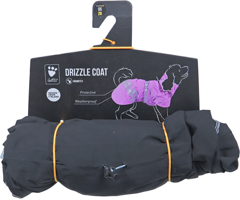 AnimalstoreXL Hurtta Hondenjas Drizzle Coat Raven