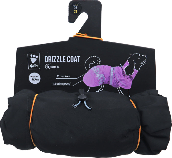 AnimalstoreXL Hurtta Hondenjas Drizzle Coat Raven