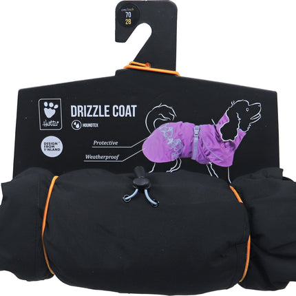 AnimalstoreXL Hurtta Hondenjas Drizzle Coat Raven