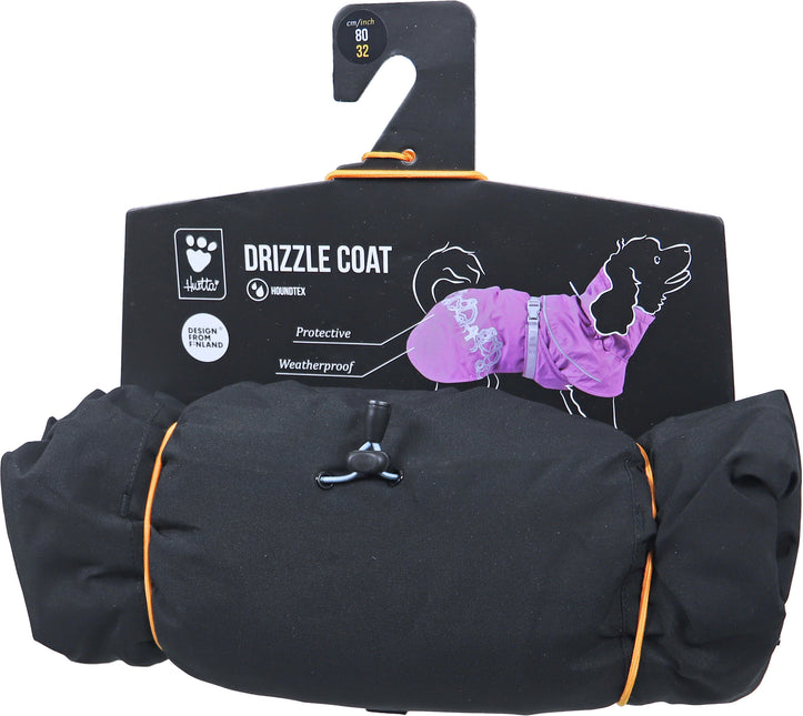 AnimalstoreXL Hurtta Hondenjas Drizzle Coat Raven