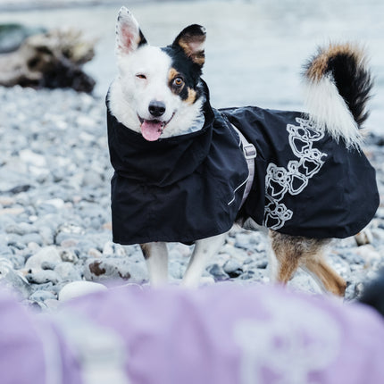AnimalstoreXL Hurtta Hondenjas Drizzle Coat Raven