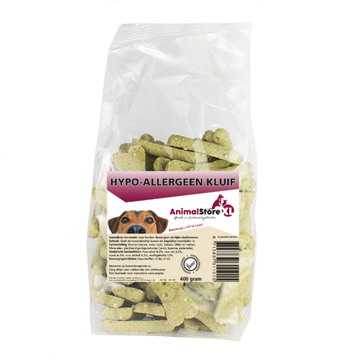 AnimalstoreXL Hypo-allergeen kluif 5cm 400g