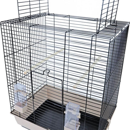 AnimalstoreXL Interzoo Vogelkooi Big Ara Zwart Beige