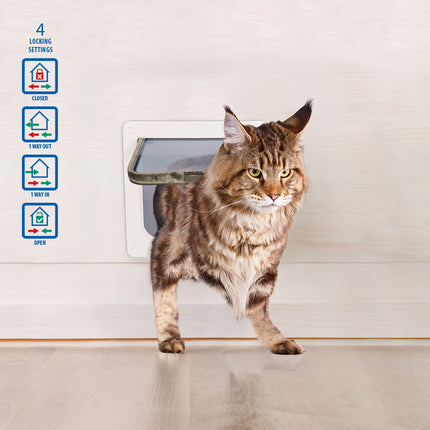 AnimalstoreXL Kattenluik + Tunnel Groot