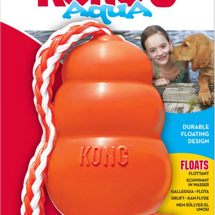AnimalstoreXL Kong Aqua met Touw Drijvend Medium