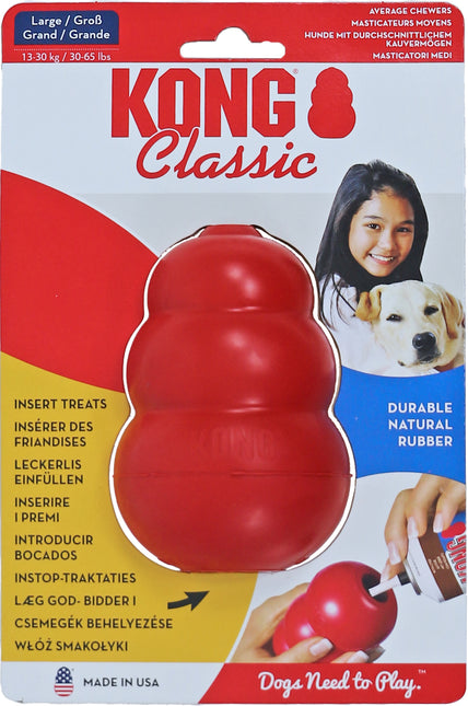 AnimalstoreXL Kong Classic Rubber Rood