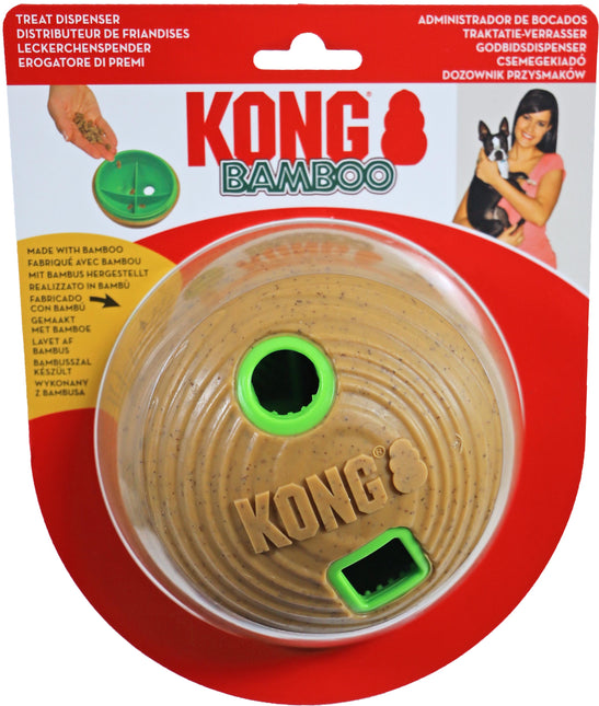 AnimalstoreXL Kong Feeder Ball Bamboo Medium
