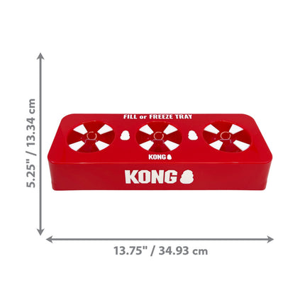 AnimalstoreXL Kong Fill Or Freeze Tray Rood