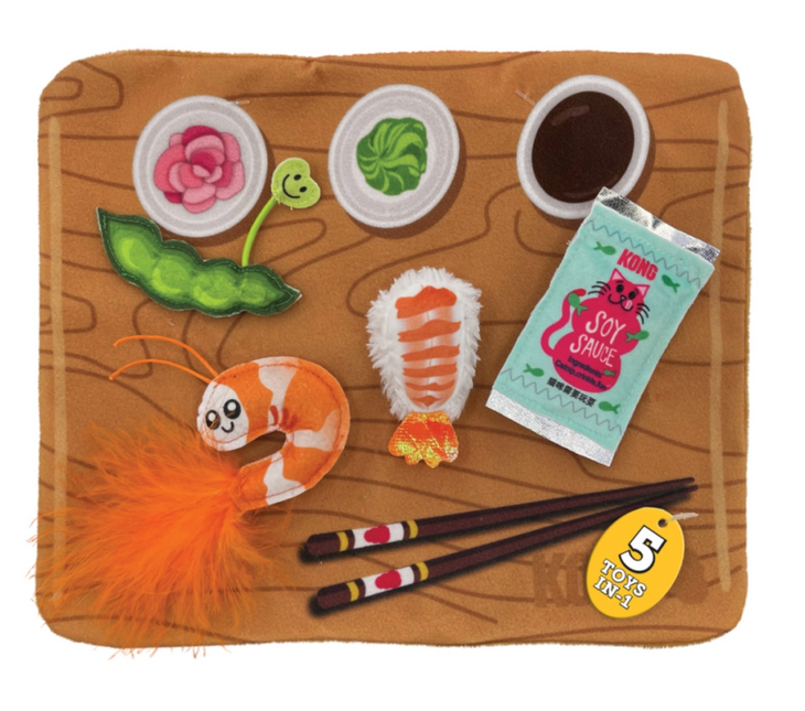 AnimalstoreXL Kong Pull-A-Partz Sushi