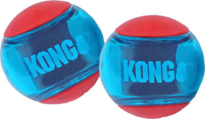AnimalstoreXL Kong Squeez Action Red Large Kaart 2 stuks