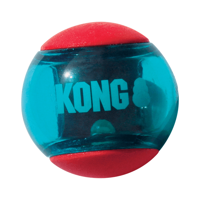 AnimalstoreXL Kong Squeez Action Red Small Kaart 3 stuks
