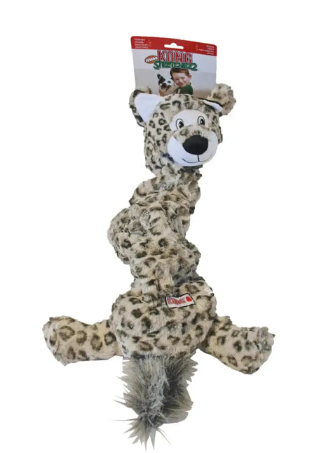AnimalstoreXL Kong Stretchezz Jumbo Snow Leopard