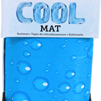 AnimalstoreXL Kowloon Cool Mat Blauw Bubble Large 90x50cm