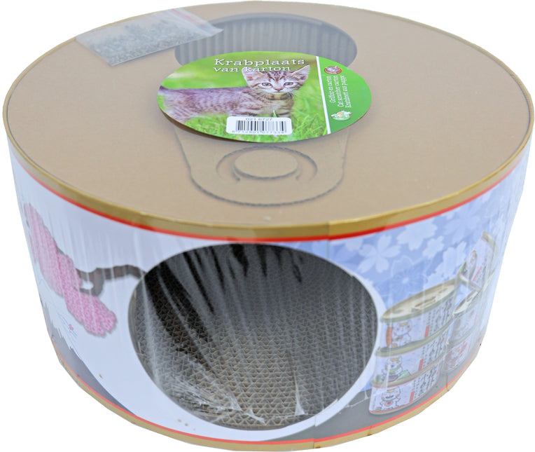 AnimalstoreXL Krabmeubel Karton Blik Sardines 37cm