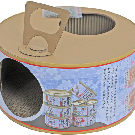 AnimalstoreXL Krabmeubel Karton Blik Sardines 37cm