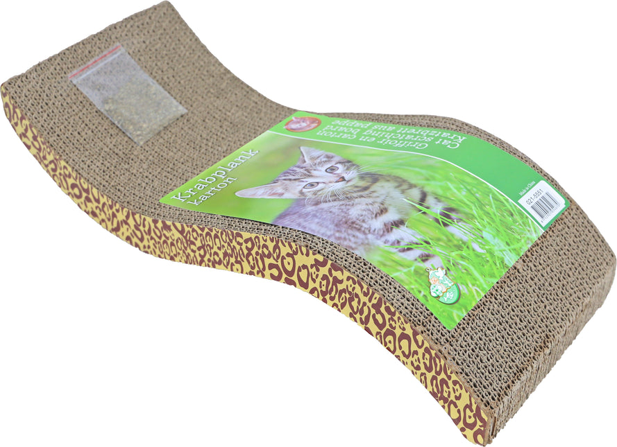 AnimalstoreXL Krabmeubel Karton Wave 52X22cm