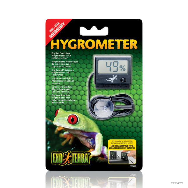 AnimalstoreXL Led-Hygrometer Met Sensor