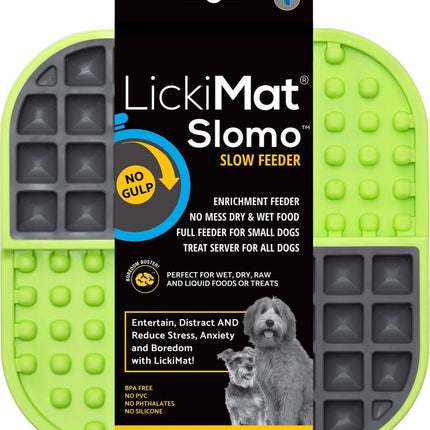 AnimalstoreXL Lickimat Likmat Slomo Hond Groen 20cm
