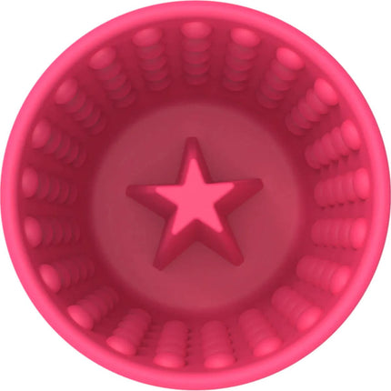 AnimalstoreXL Lickimat Yoggie Pot Hond Roze 8cm