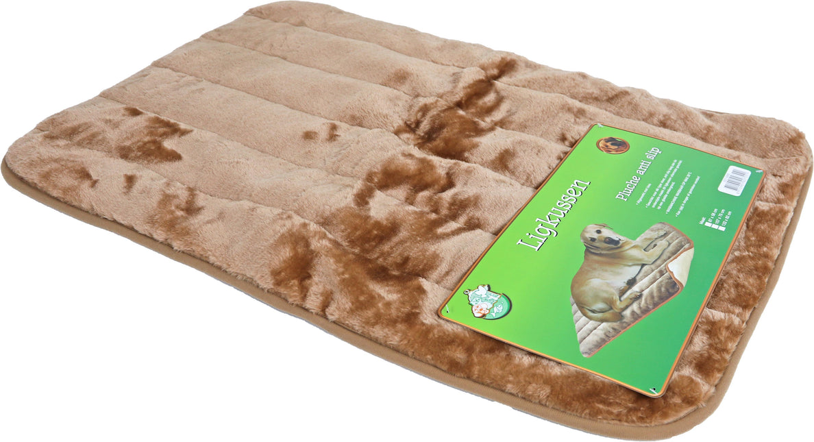 AnimalstoreXL Ligkussen Pluche A. Slip Bruin 87X58cm