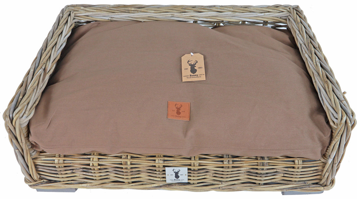 AnimalstoreXL Ligkussen Basic Brown 70x50cm