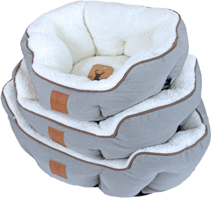 AnimalstoreXL Mand Highland- Grey 40cm