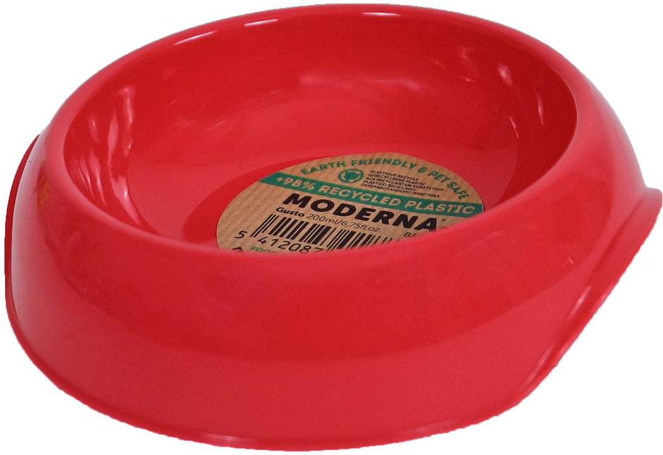 AnimalstoreXL Moderna - Eetbak Gusto Recycled Spicy Coral